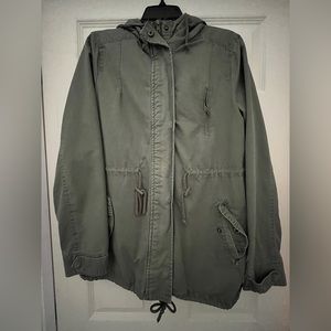 Boutique Army Jacket - Olive Green